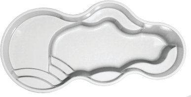 Axiom 12 fiberglass pool shape